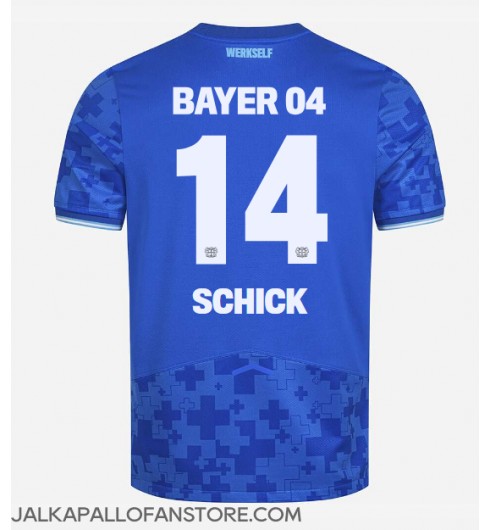 Bayer Leverkusen Patrik Schick #14 Kolmaspaita 2025-26 Lyhythihainen Bayer Leverkusen Patrik Schick #14 Kolmaspaita 2025-26 Lyhythihainen